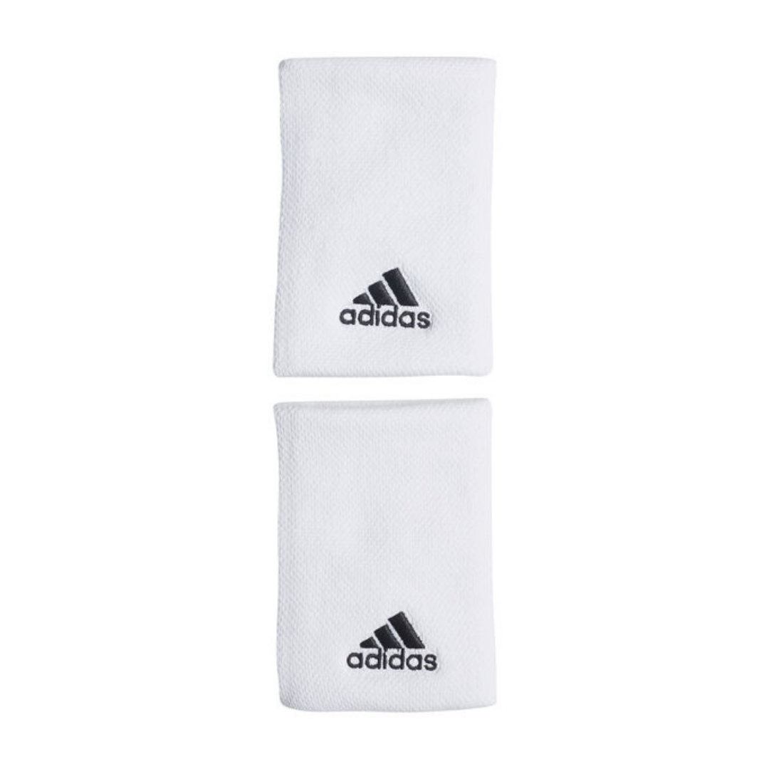 Пара напульсников Adidas Wristband Large - White