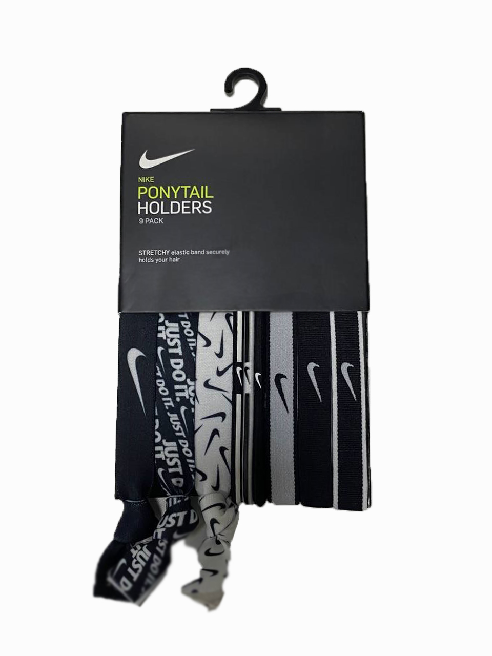 Резинки для волос Nike 9 pack of hair ties in black