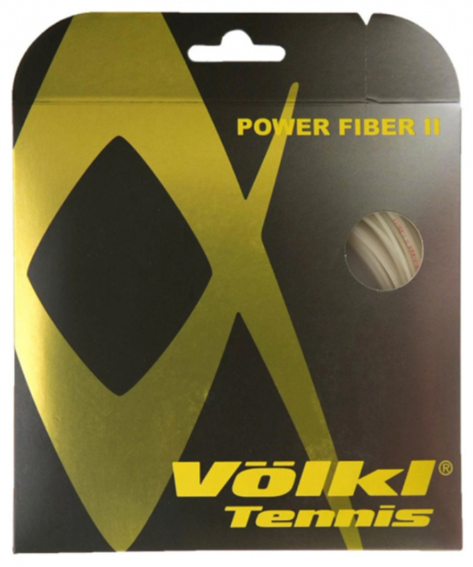 Теннисная струна Volkl Power Fiber II (белый) 12 м уп