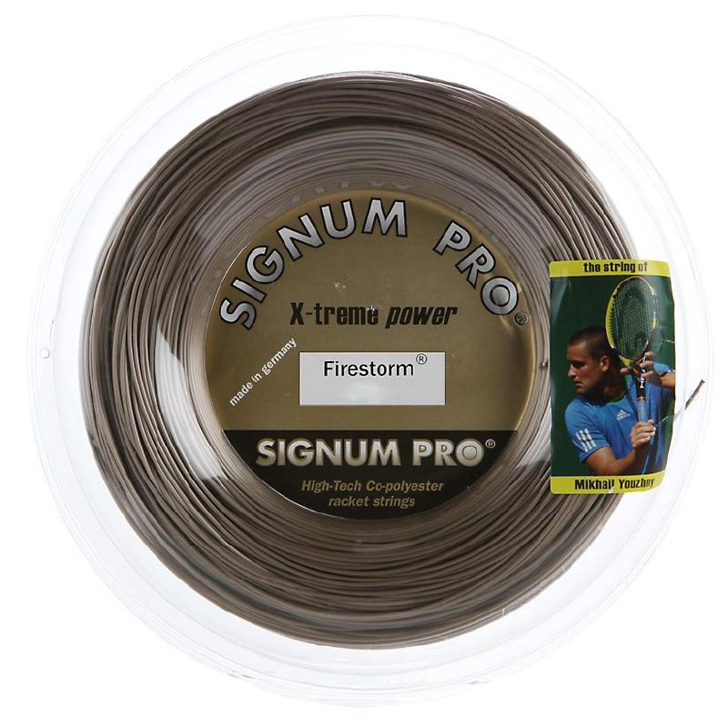 Теннисная струна Signum Pro Firestorm (коричневый) 12 метров