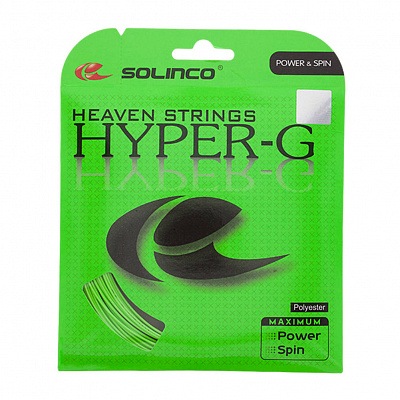 Теннисная струна Solinco Hyper-G 12 м (зеленый) нарезка