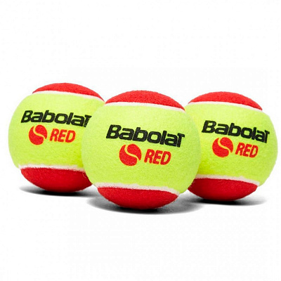 Теннисные мячи Babolat Red Felt X 3