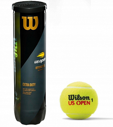 Теннисные мячи Wilson US Open 4 мяча