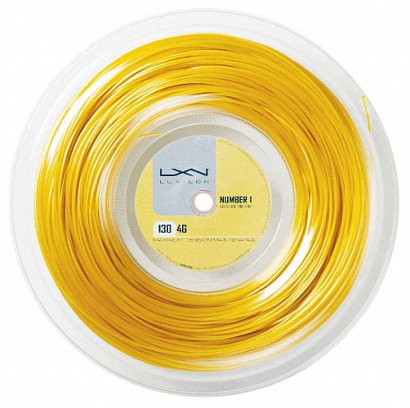 Теннисная струна Luxilon 4G (золотой) нарезка 12м