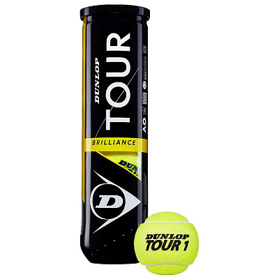 Теннисные мячи Dunlop Tour Brilliance