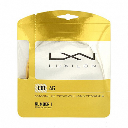 Теннисная струна Luxilon 4G (золотой) 12,2 м/уп