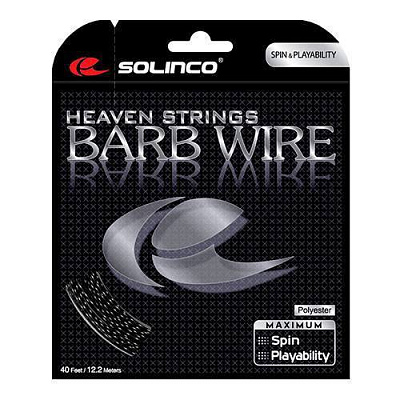 Теннисная струна Solinco Barb Wire (черный) 12.2 метров