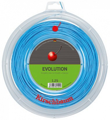 Теннисная струна Kirschbaum Pro Line Evolution (голубой) нарезка 12 метров