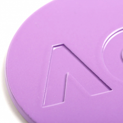 Брелок металлический AO Logo (Australian Open) фиолетовый
